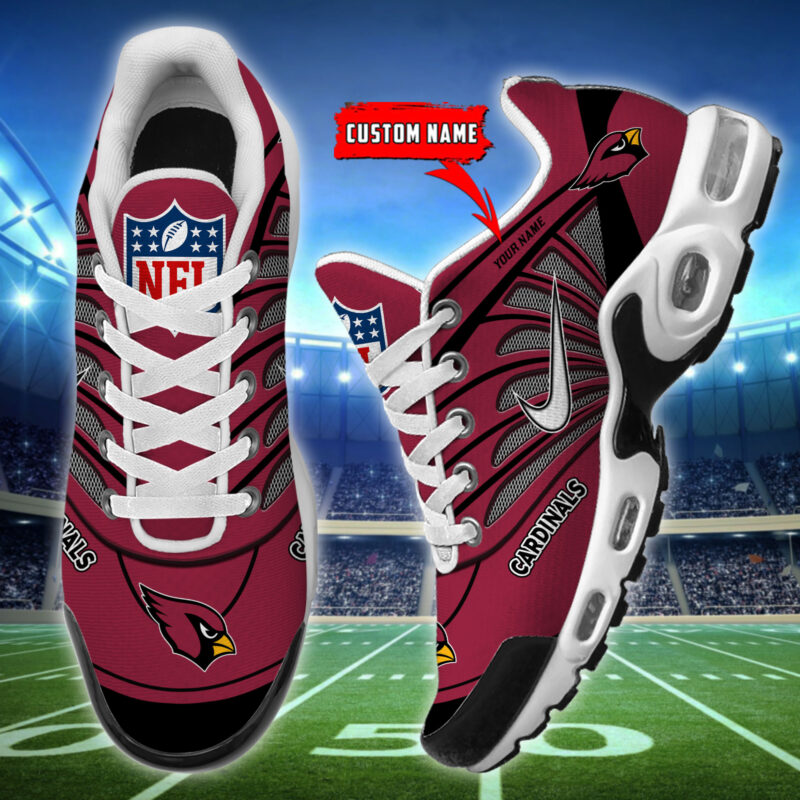 Customize Your Name with Arizona Cardinals Ver 39 Sport Shoes - Image 3