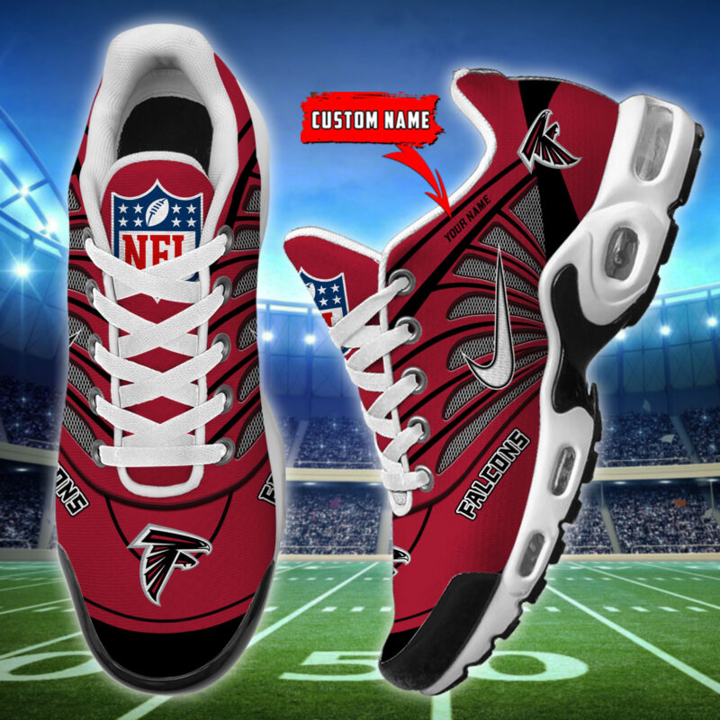 Customize Your Name with Atlanta Falcons Ver 39 Sport Shoes - Image 2
