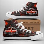 Bruce Springsteen High Top Canvas Shoes – HOATT 3665 2