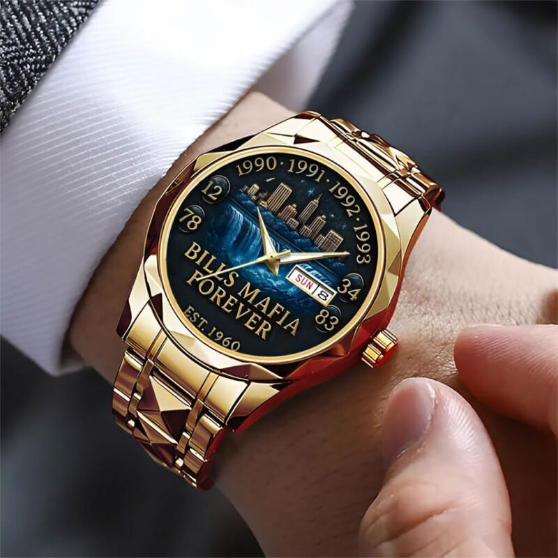 Buffalo Bills 65th Anniversary 2025 Alloy Luxury Quartz Watch – TANTN16090 - Image 2