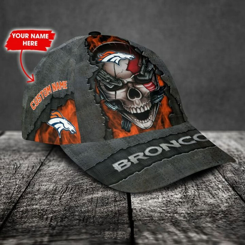 Denver Broncos-Personalized NFL Skull Cap V3 - Image 2