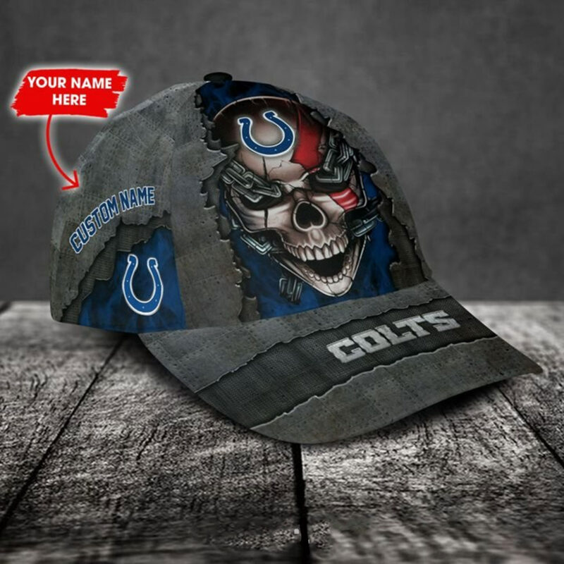 Indianapolis Colts-Personalized NFL Skull Cap V3 - Image 2