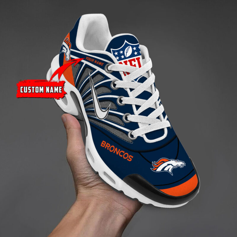 Customize Your Name with Denver Broncos Ver 39 Sport Shoes - Image 4