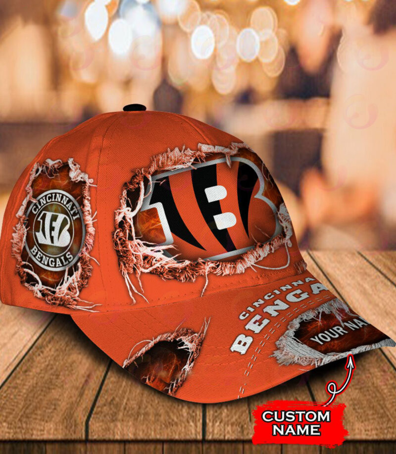 Cincinnati Bengals-Personalized NFL Classic Cap-V2 - Image 2