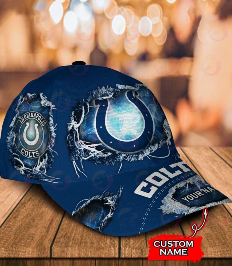 Indianapolis Colts-Personalized NFL Classic Cap-V2 - Image 2