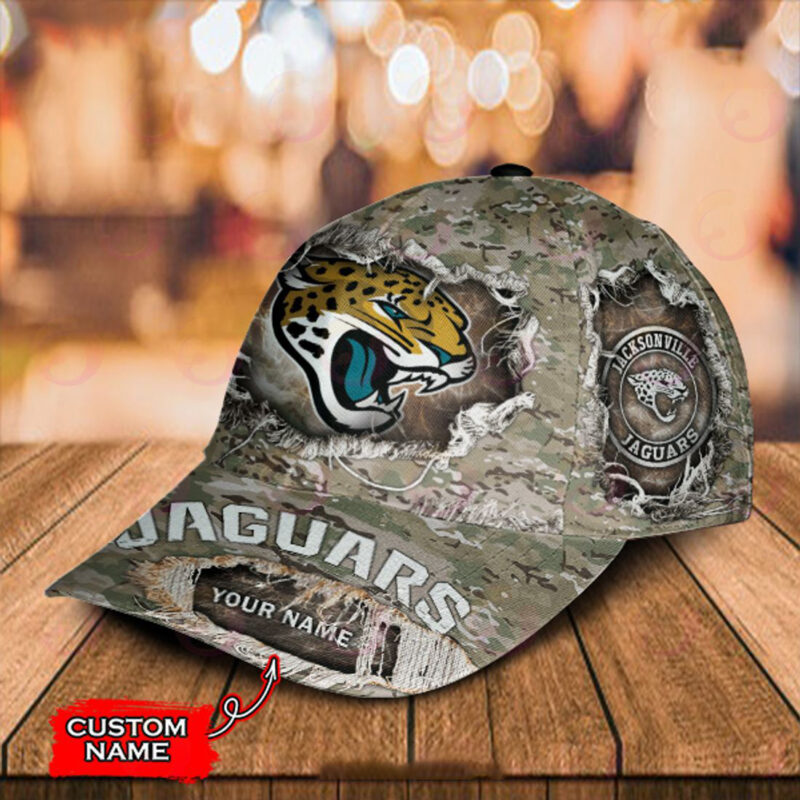 Jacksonville Jaguars-Personalized NFL Classic Cap - Image 2